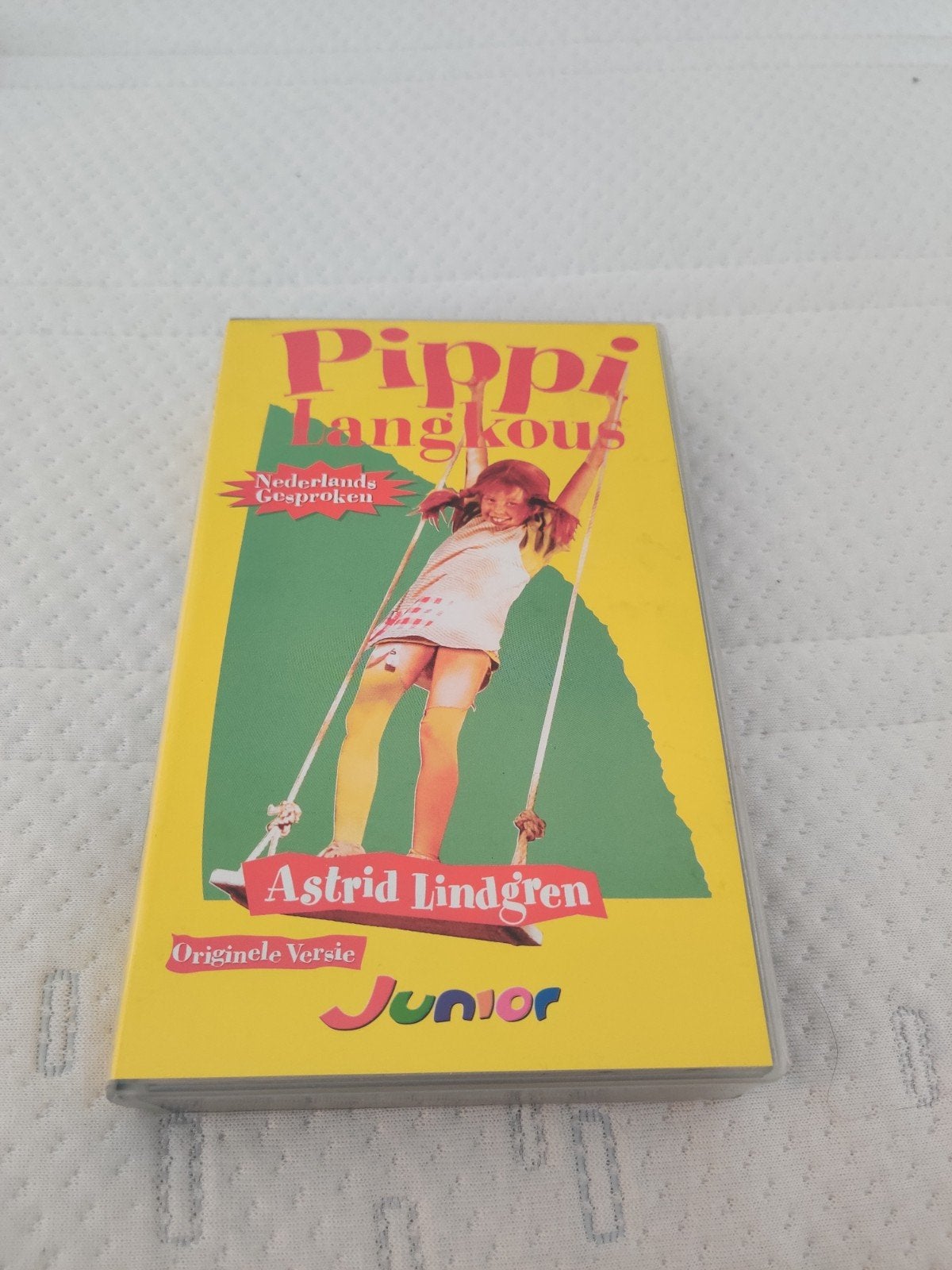 Pippi Langkous, Alle leeftijden, Overige typen, Zo goed als nieuw, VHS