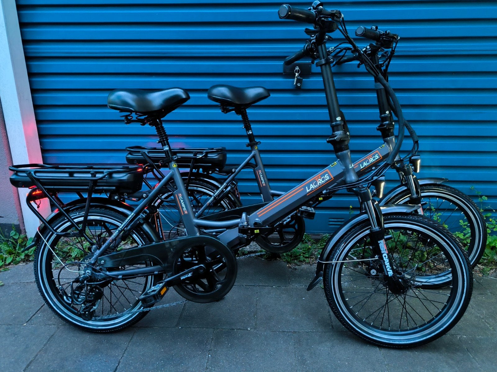 2 LACROS Scamper S200 Elektrische Vouwfietsen, Fietsen en Brommers, Fietsen | Vouwfietsen, 20 inch of meer, Versnellingen, Ophalen of Verzenden