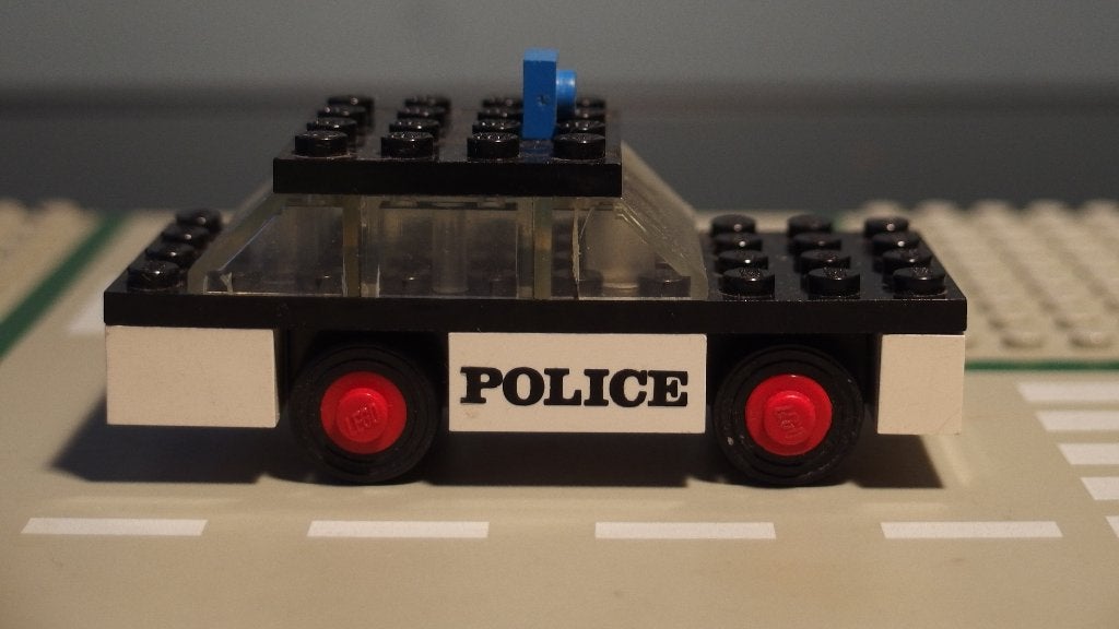 LEGO 611 Police Car/Politie Auto, Gebruikt, Lego, Ophalen of Verzenden, LEGOLAND
