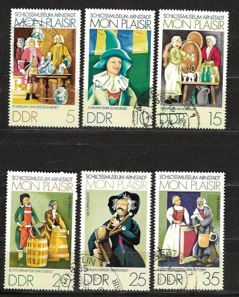 DDR 1975-1980, Ophalen of Verzenden, DDR, Gestempeld