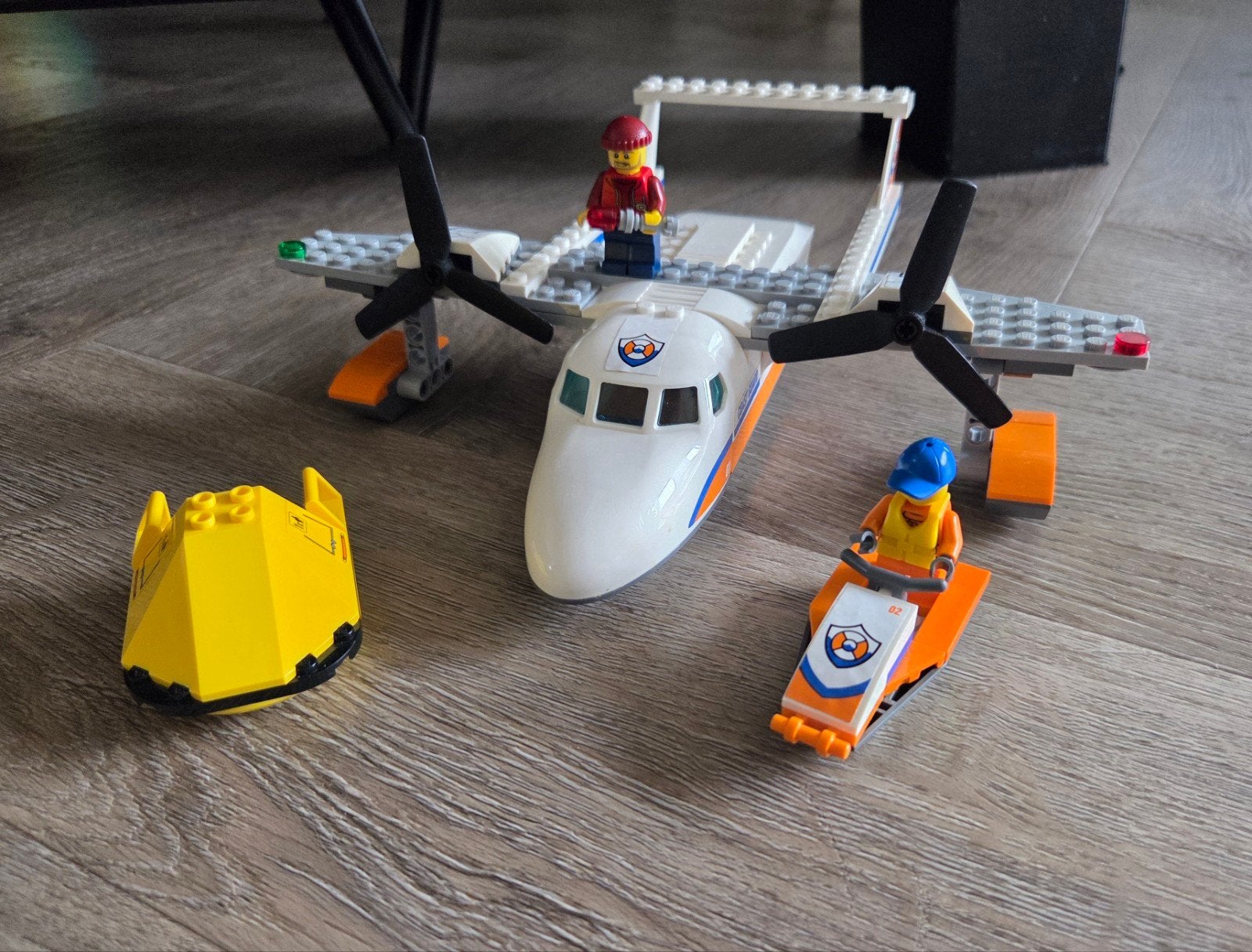 LEGO City Reddingswatervliegtuig set 60164, Ophalen of Verzenden, Zo goed als nieuw