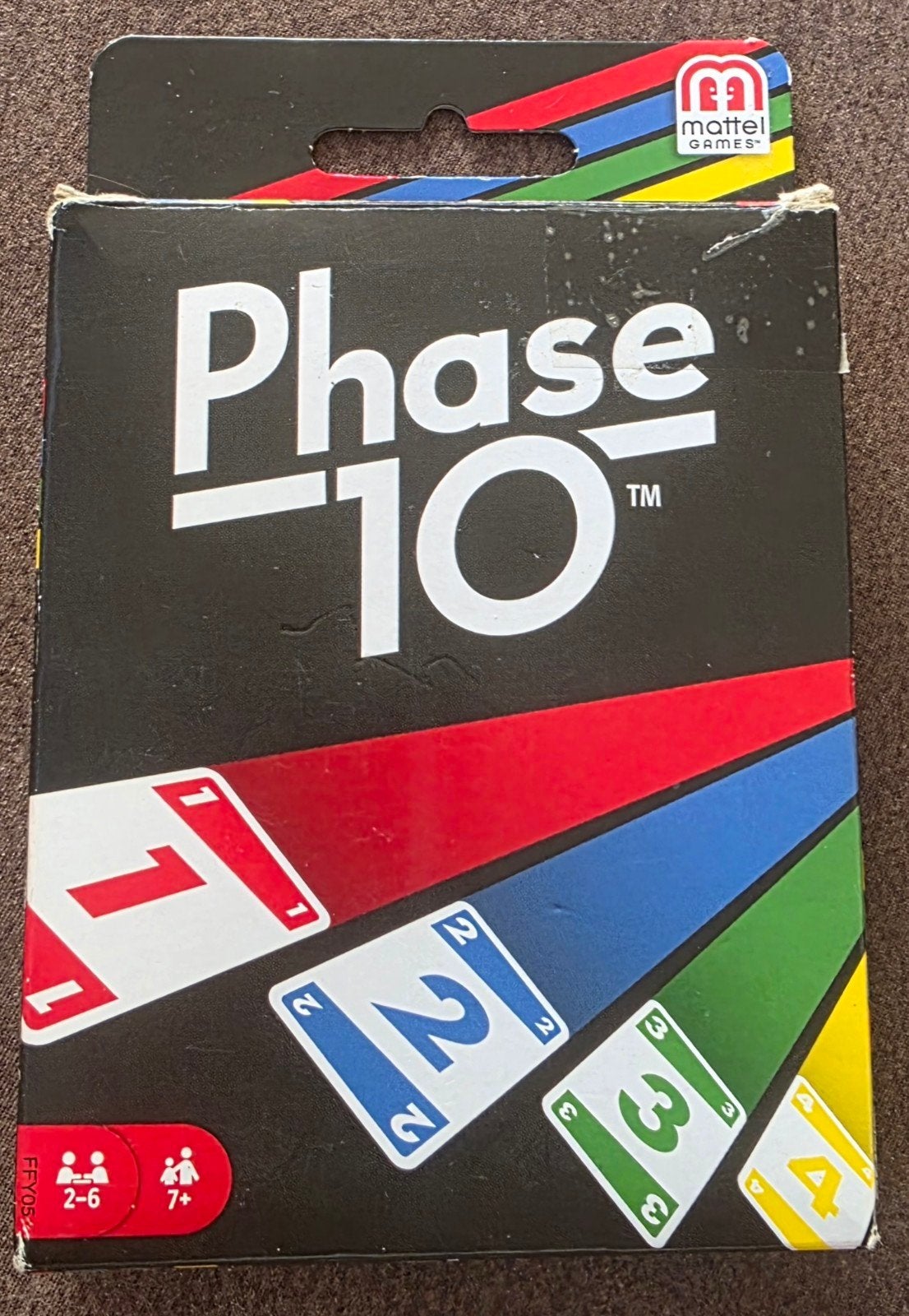 Phase 10 Kaartspel Mattel Games, Hobby en Vrije tijd, Vijf spelers of meer, Ophalen of Verzenden, Gebruikt, Mattel Games