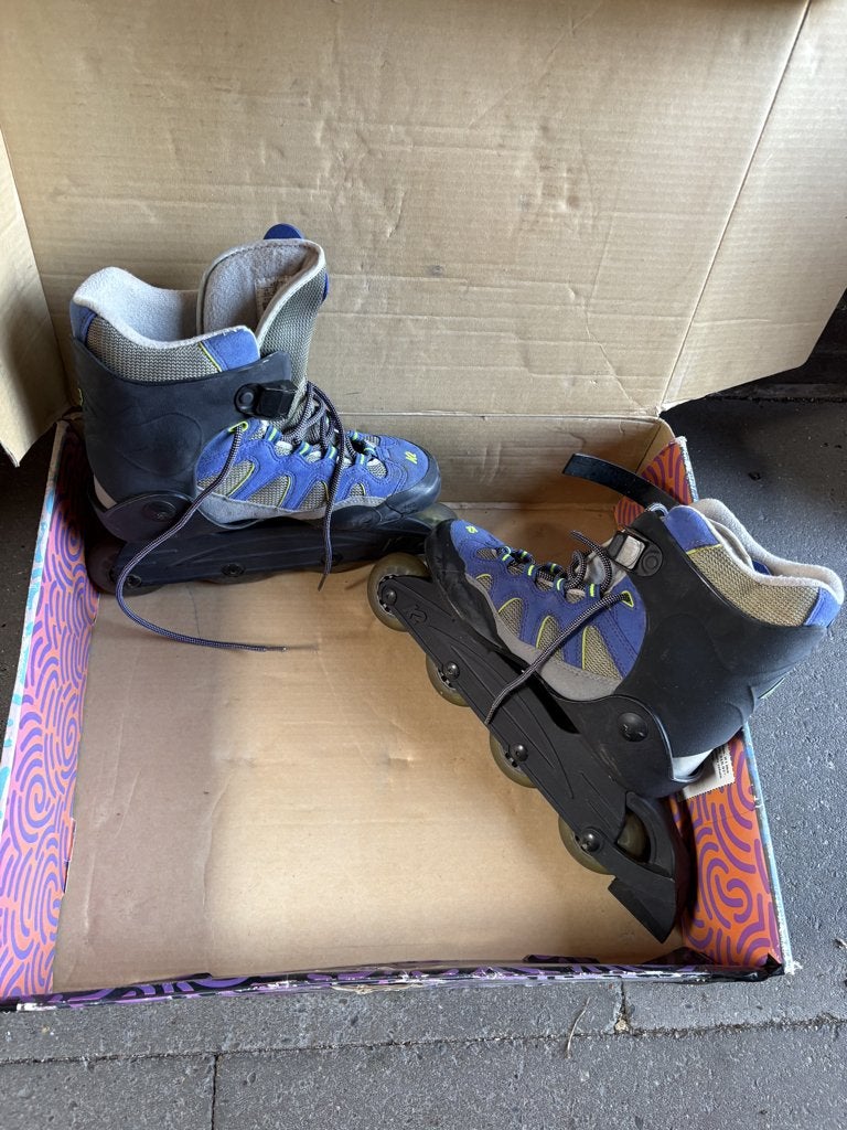 K2 vintage soft boot inline skates maat 39,5, Ophalen, K2, Gebruikt, Inline skates 4 wielen