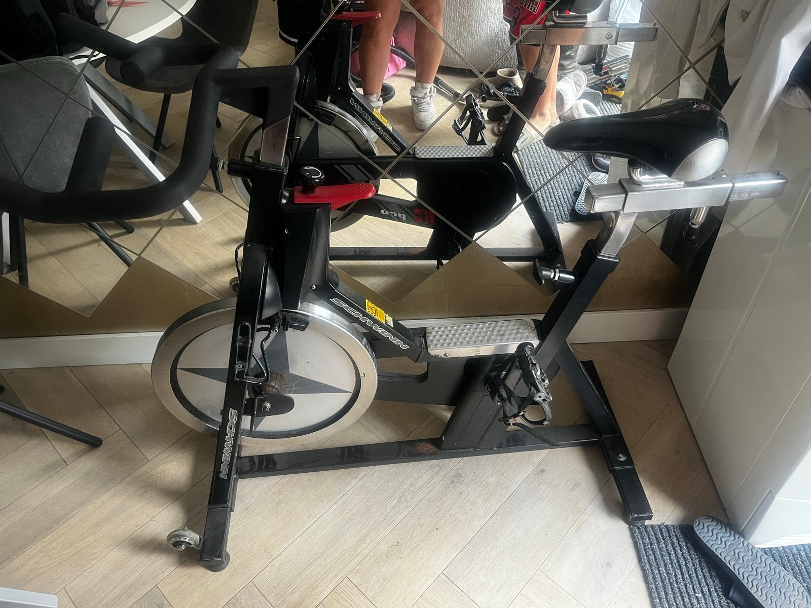 Schwinn Spinningfiets - Ideaal voor thuistraining, Gebruikt, Spinningfiets, Ophalen of Verzenden, Metaal