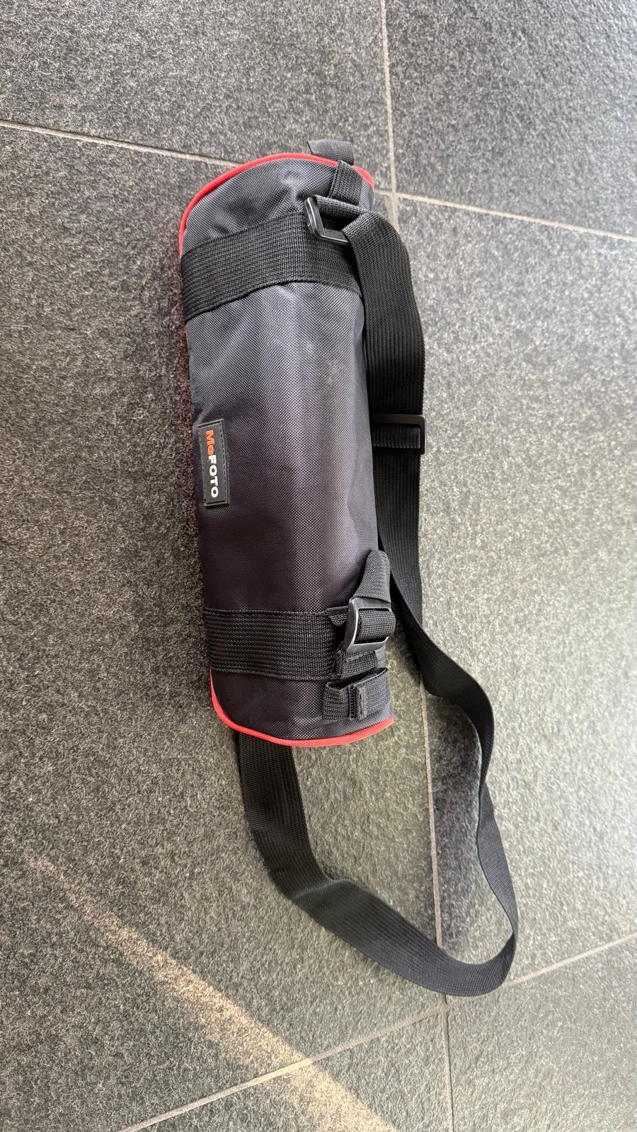 MeFOTO Backpacker A0350 aluminium statief Incompleet, 125 cm of minder, Inclusief draagtas, Gebruikt, Overige merken