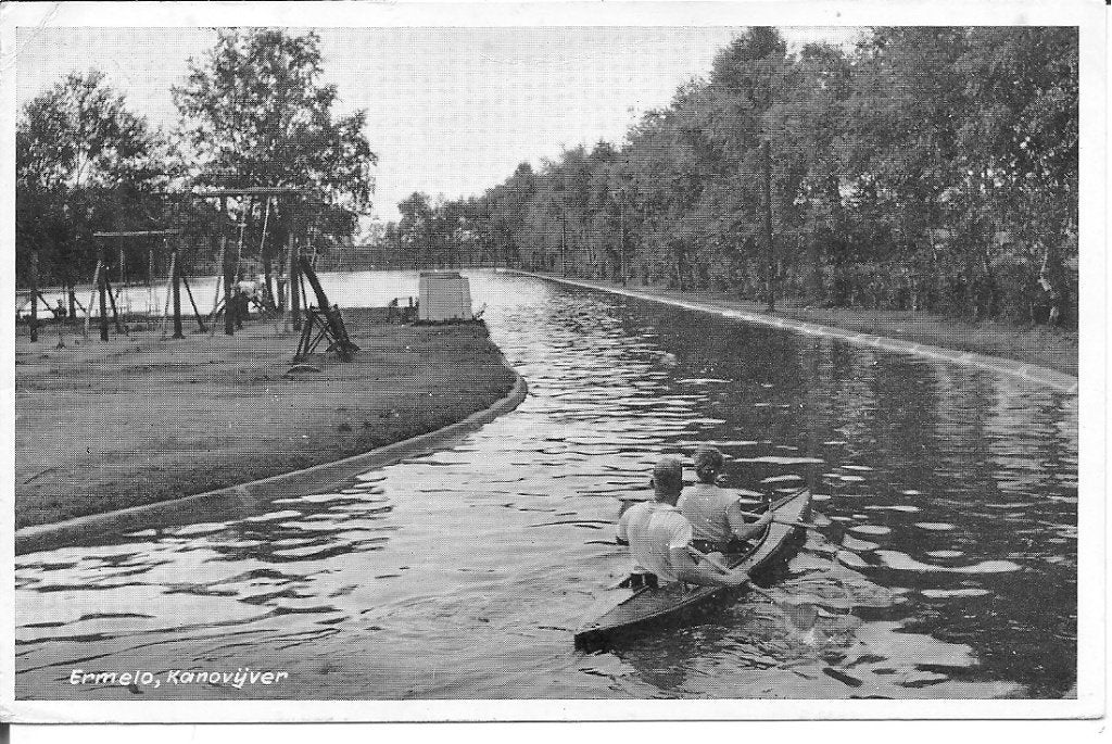 Ansichtkaart Ermelo Kanovijver, Ophalen of Verzenden, Voor 1920, Gelopen, Gelderland