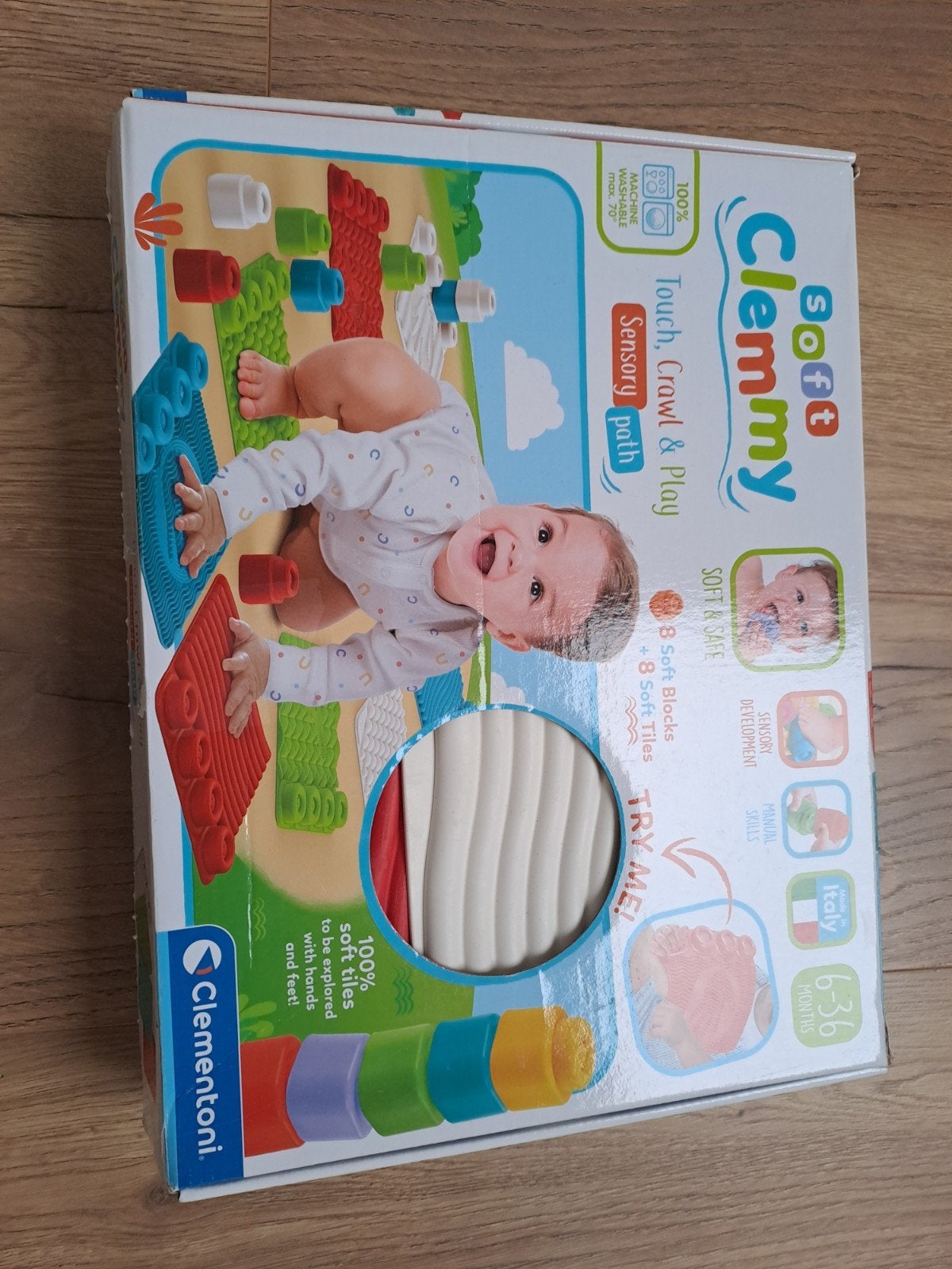 Soft Clemmy Touch & Play Sensorisch Pad en Blokken, Ophalen of Verzenden, Zo goed als nieuw, Overige typen