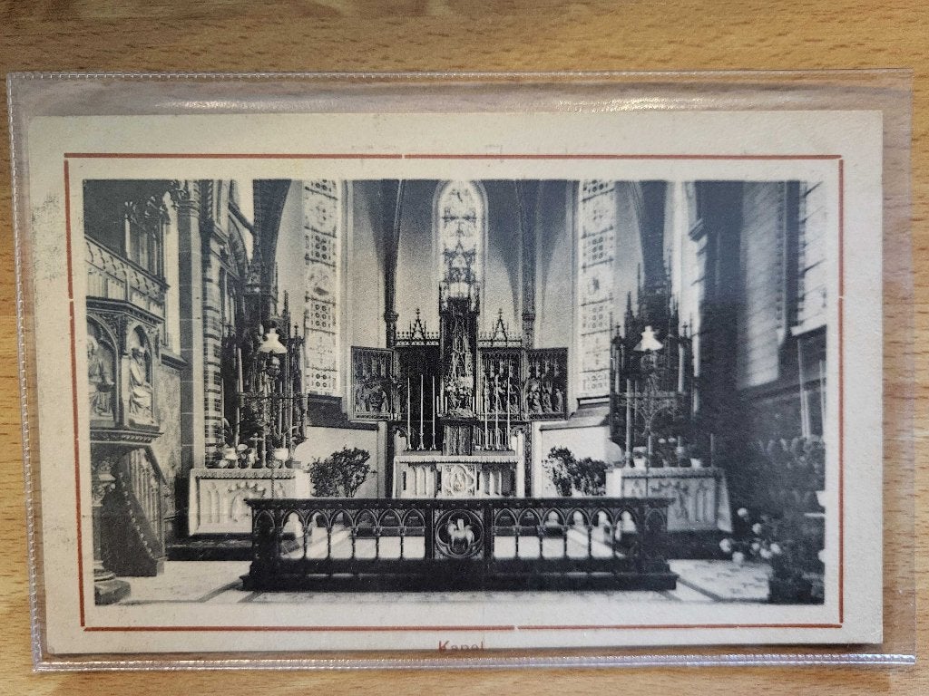 ansicht GRUBBENVORST Kapel 1921 SPOORSTEMPEL PRACHTIG, Ophalen of Verzenden, Voor 1920, Limburg