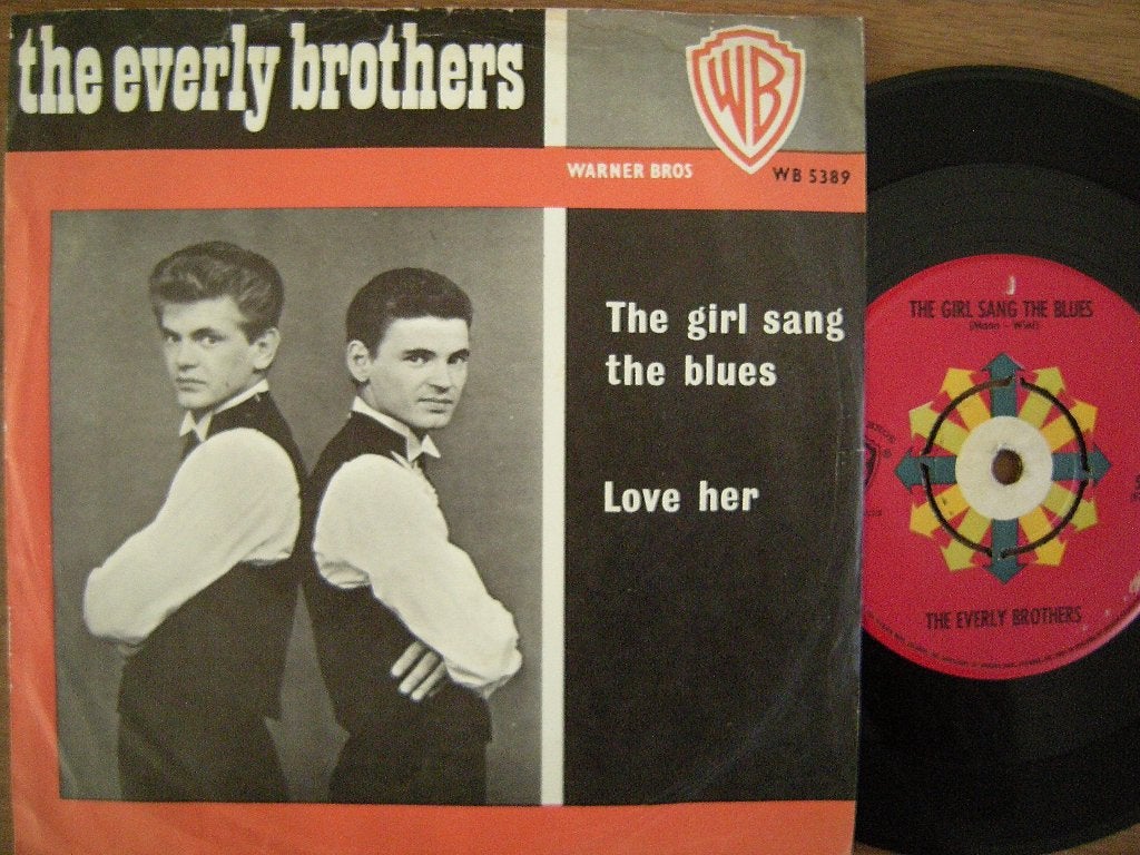 The Everly Brothers (The Girl Sang The Blues), Gebruikt, 7 inch, Ophalen of Verzenden, Pop