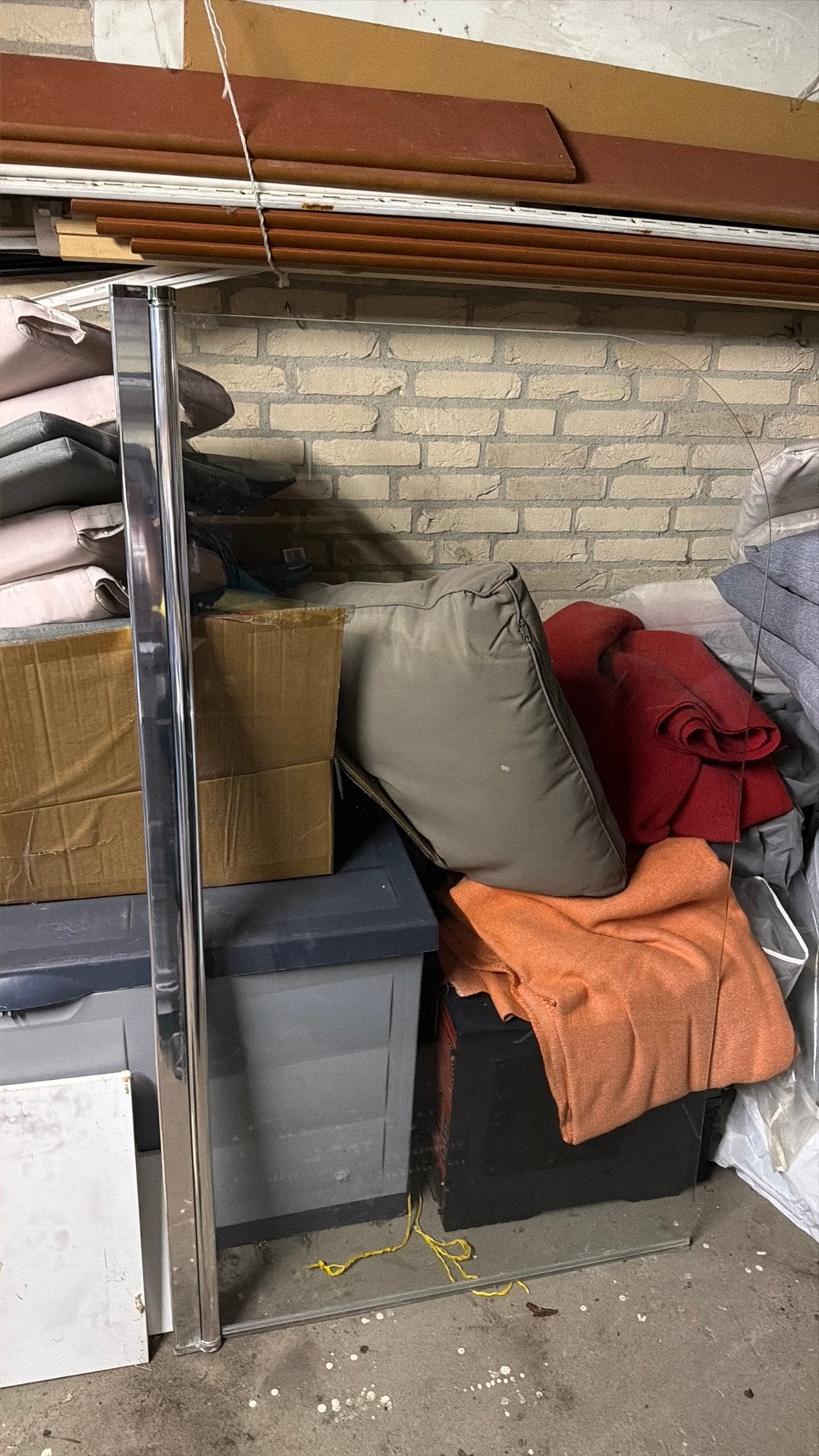 Douche deur glas, Ophalen, Overige typen, 50 tot 100 cm, Zo goed als nieuw