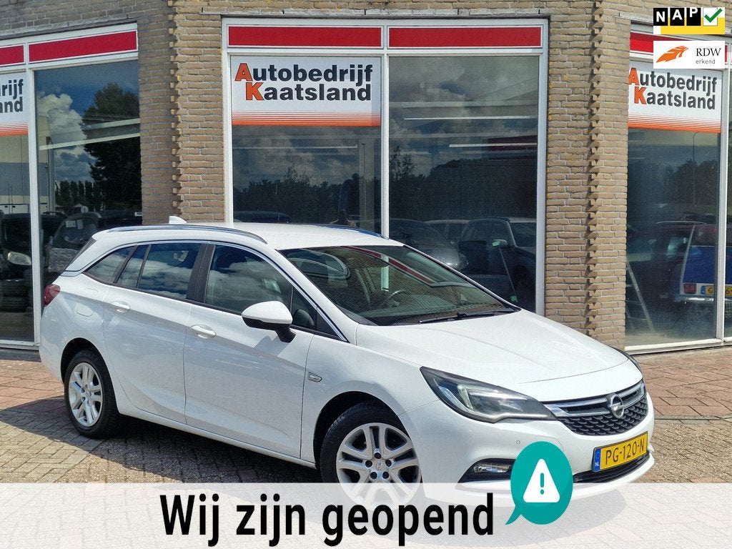 Opel Astra Sports Tourer 1.0 Online Edition - Navi - Cruise, Auto's, Voorwielaandrijving, Stof, Gebruikt, 1178 kg