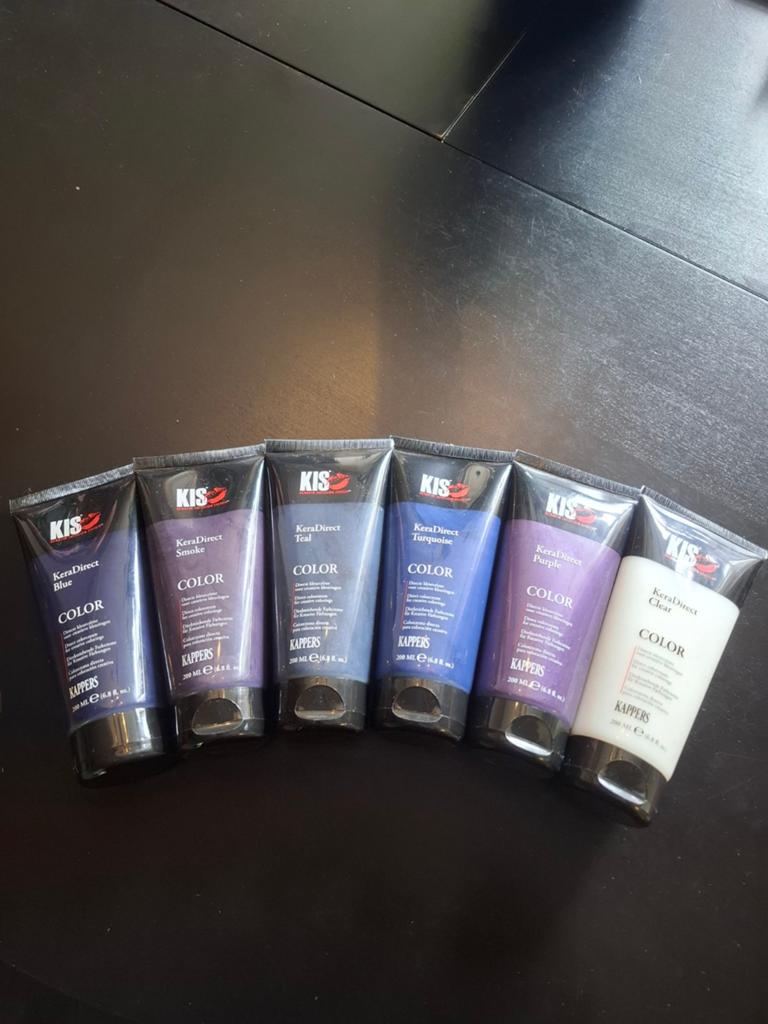 KIS KeraDirect Color Haarverf - 6x 200ml Diverse Kleuren, Sieraden, Tassen en Uiterlijk, Uiterlijk | Haarverzorging, Ophalen of Verzenden