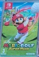 Mario Golf Super Rush (Switch) met 2 golfclubs, Ophalen of Verzenden, Zo goed als nieuw, Switch Original