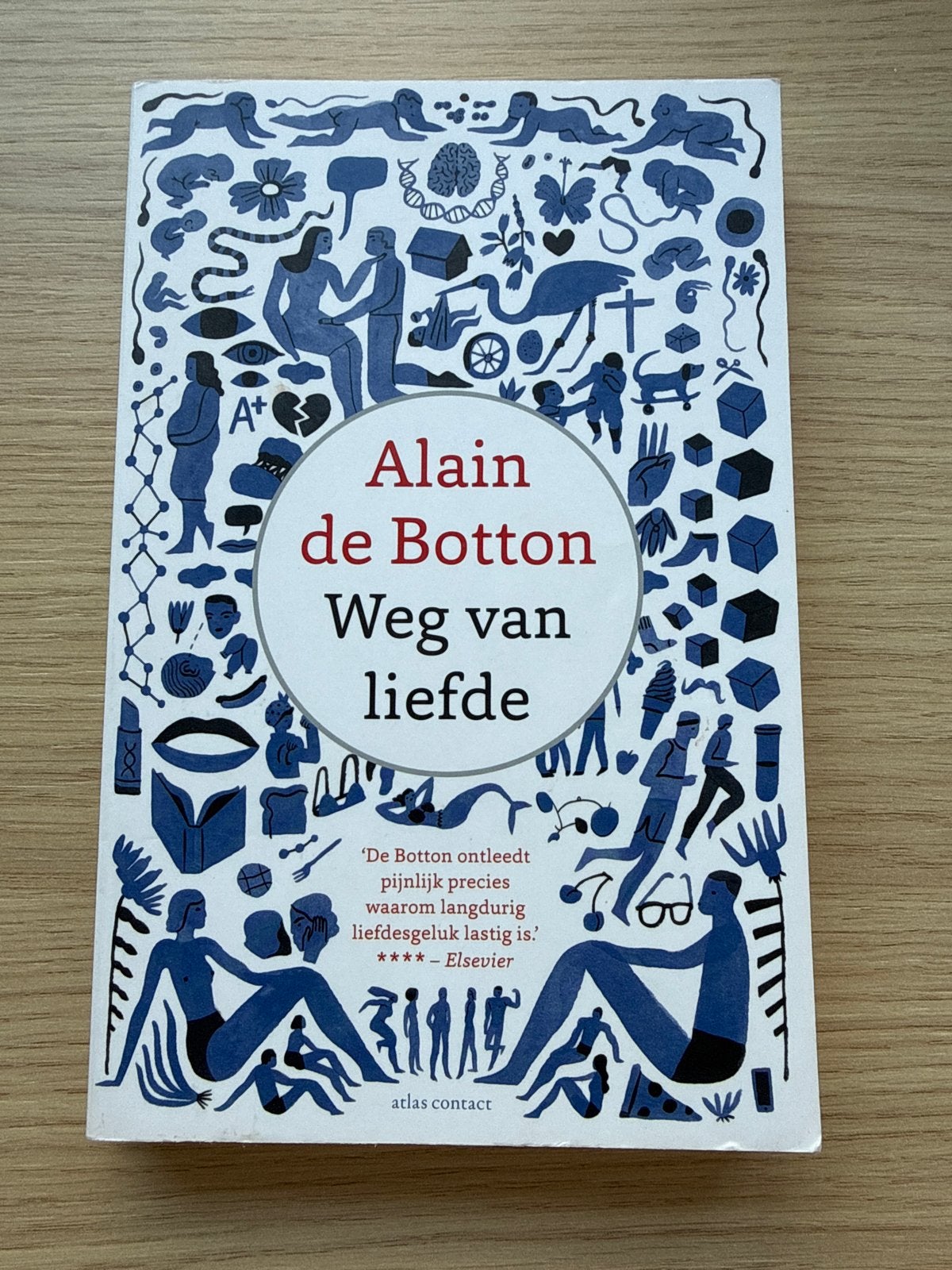 Alain de Botton - Weg van liefde, Boeken, Ophalen of Verzenden, Zo goed als nieuw, Nederland