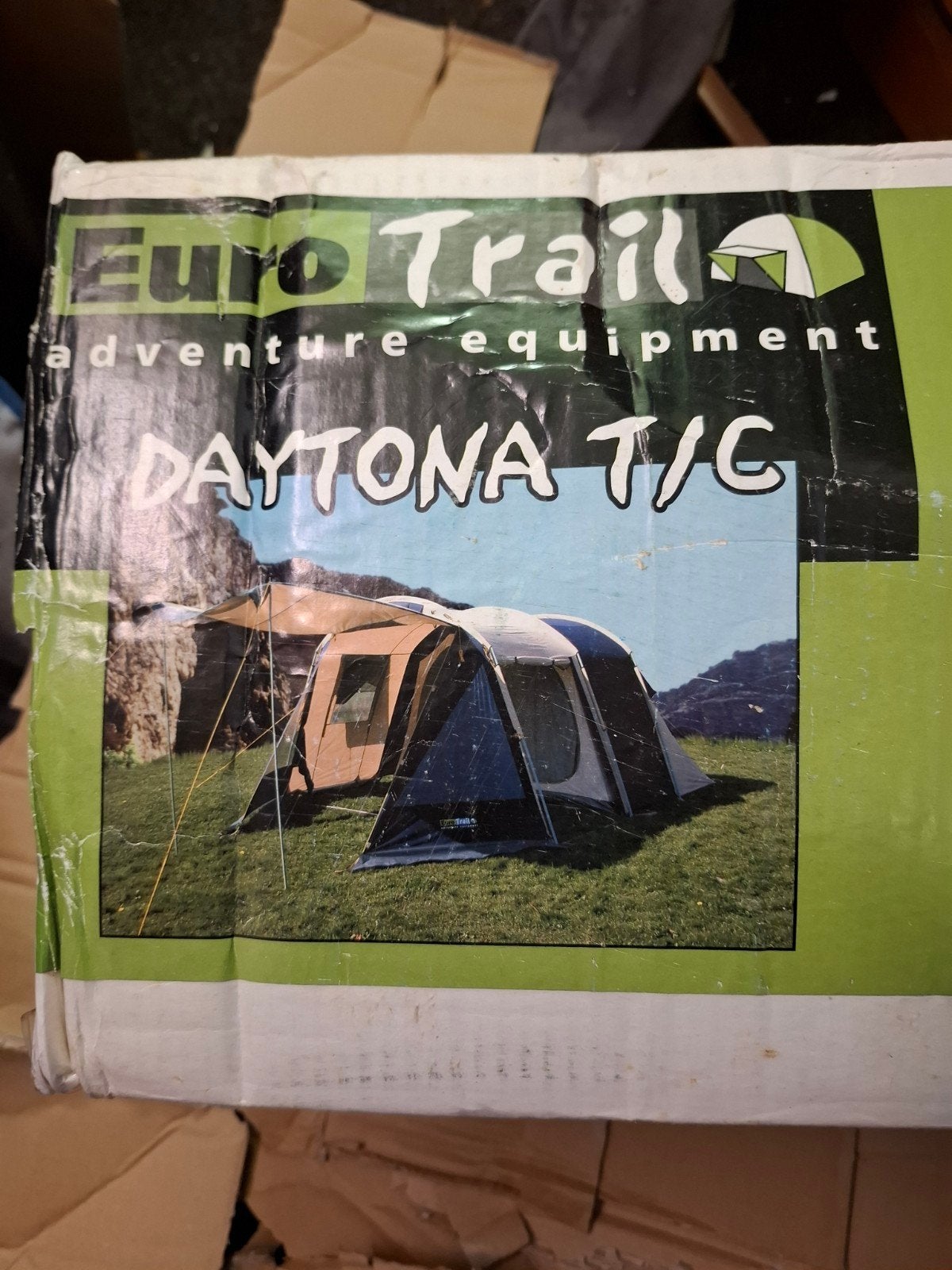 Nieuwe Euro Trail Daytona T/C tent - Ongebruikt in doos, Caravans en Kamperen, Tenten, Ophalen of Verzenden