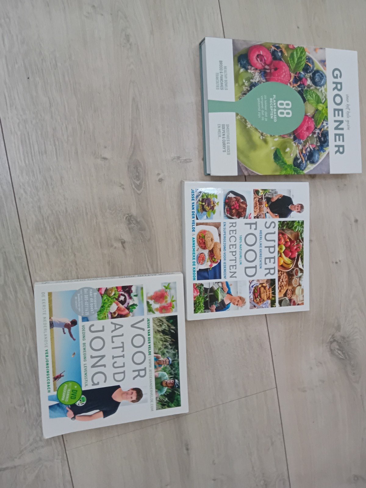 Gezonde kookboeken: Groener, Superfood, Voor Altijd Jong, Ophalen of Verzenden