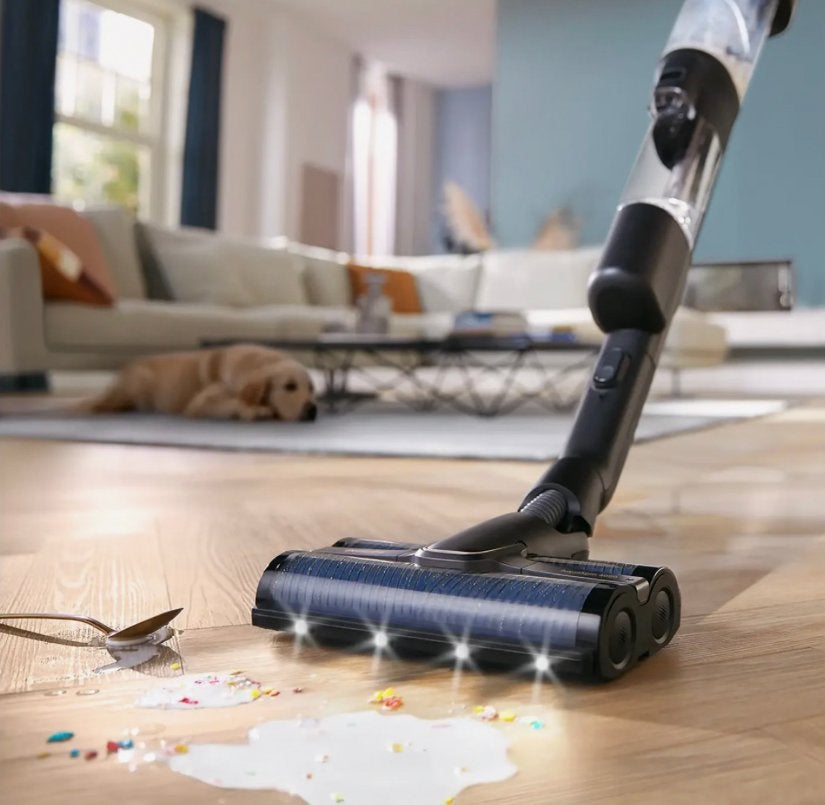 Philips draadloze stofzuiger met dweilfunctie XW9465, Ophalen, Dweilfunctie, Philips, Zo goed als nieuw