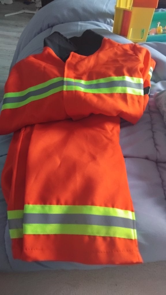 Leuk Brandweer pak 6-8, Ophalen of Verzenden, Gebruikt, Jongen of Meisje