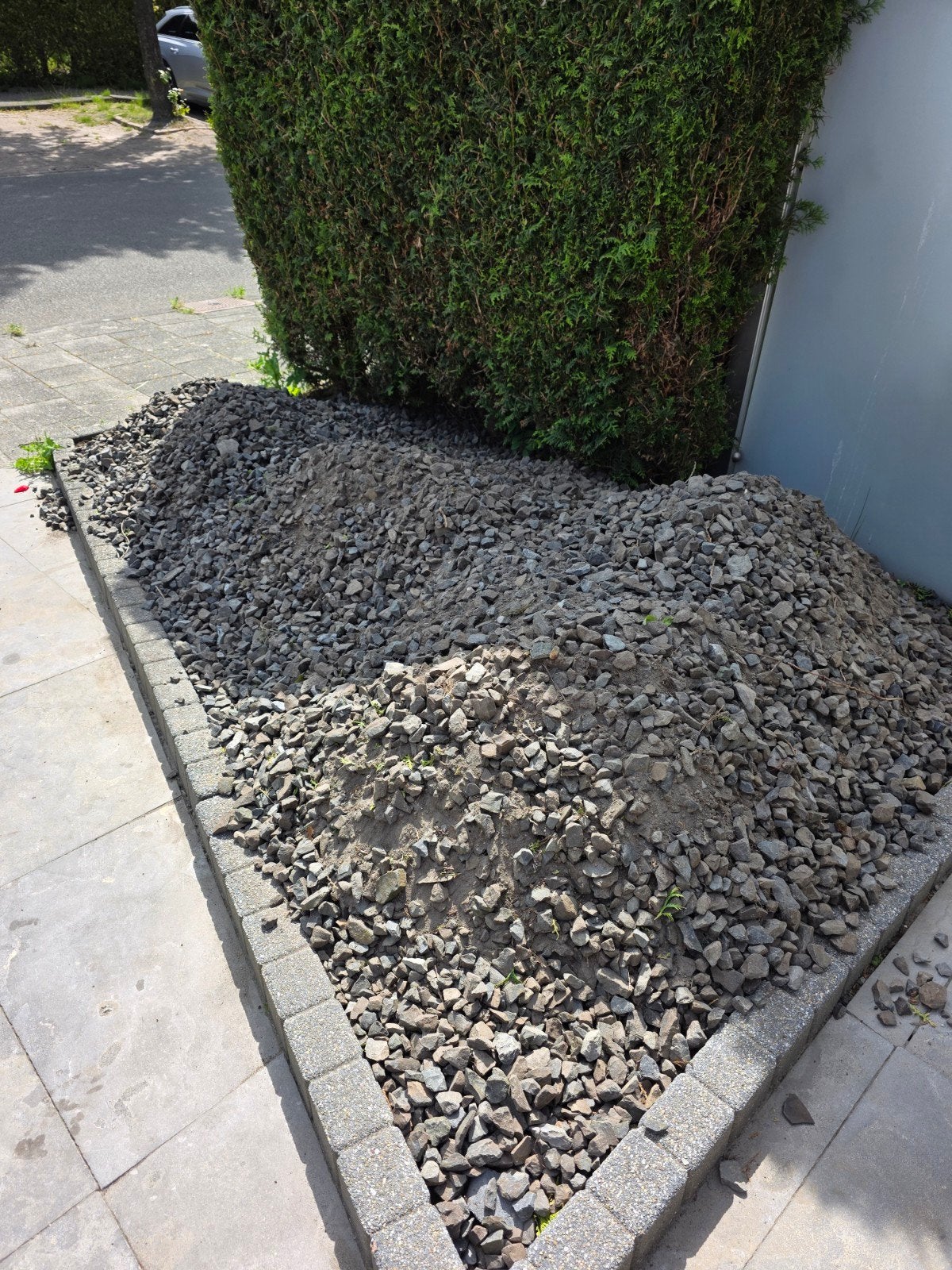 Gratis Antraciet Grind Split Stenen, Tuin en Terras, Grind, Keien en Split, Ophalen