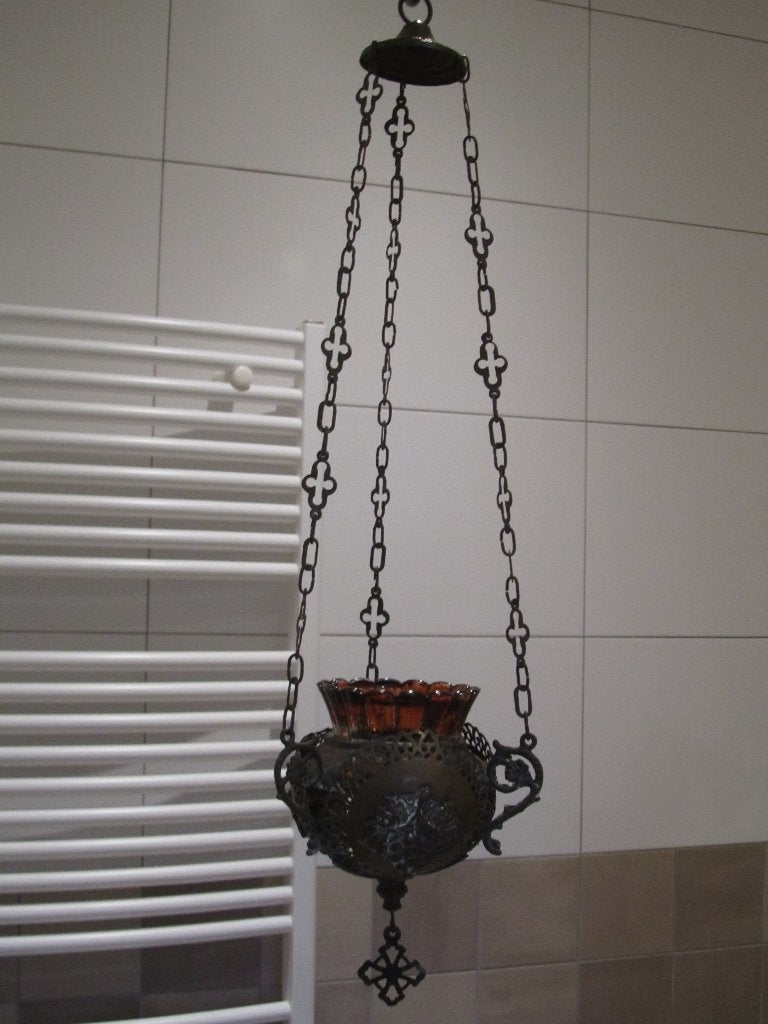 Godslamp 52 cm, Antiek en Kunst, Ophalen of Verzenden