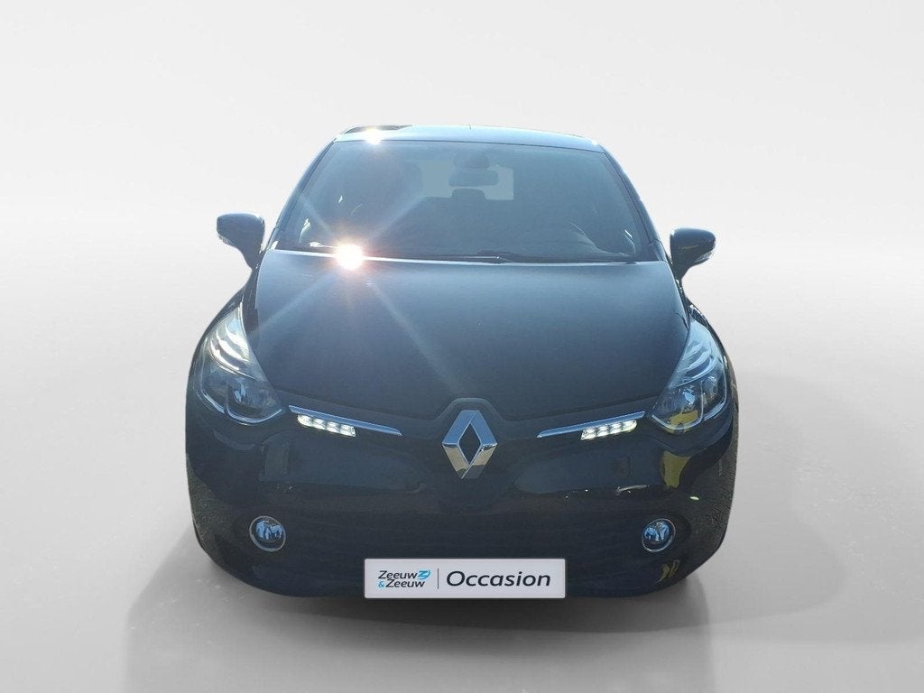 Renault Clio 0.9 TCe Iconic | PDC | LVM | Airco | 4 nieuwe b, Auto's, Renault, Zwart, Leder, Handgeschakeld, 3 cilinders