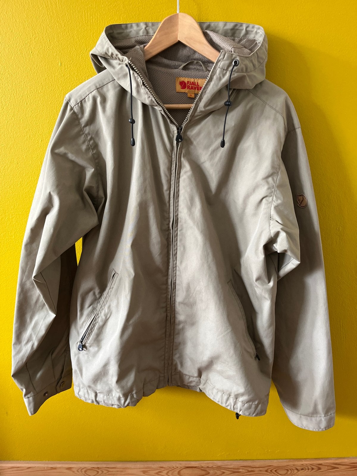 Fjällräven G1000 Zomer/Herfstjas Heren Maat M, Ophalen of Verzenden, Gedragen, Maat 48/50 (M), Beige