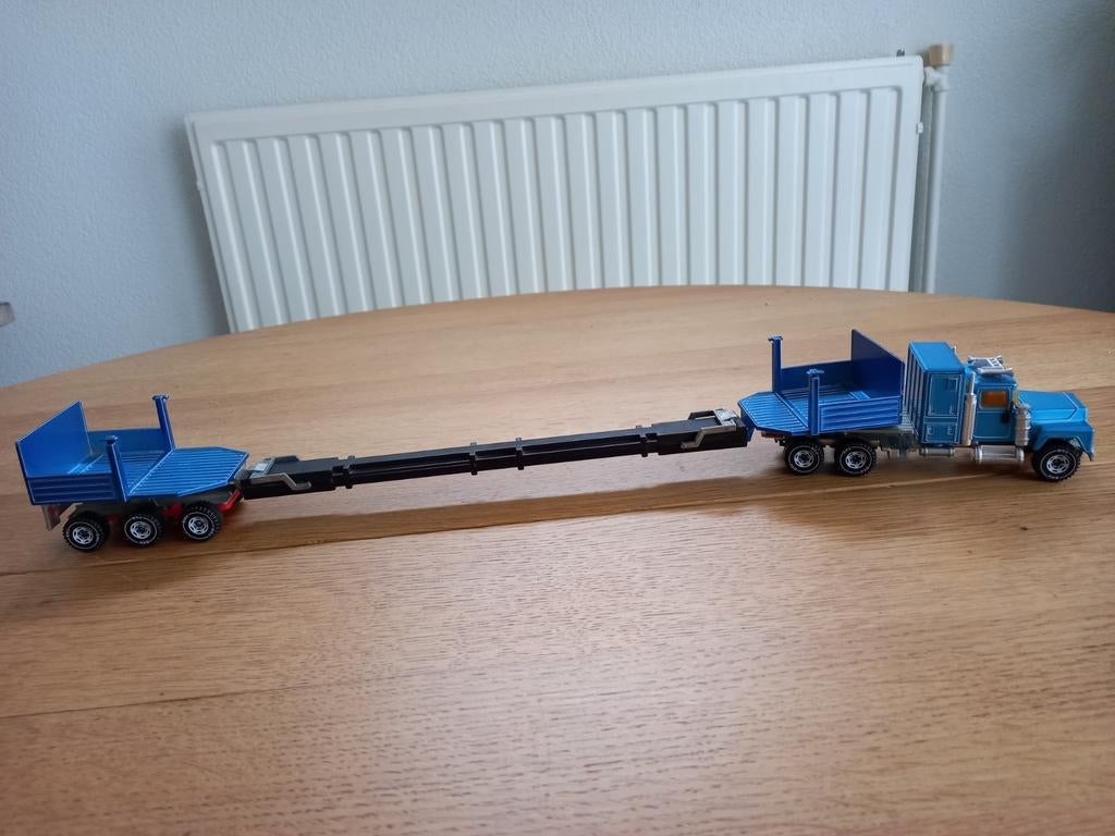 Siku Mack brug transporter, Hobby en Vrije tijd, Ophalen of Verzenden, Truck, Overige merken