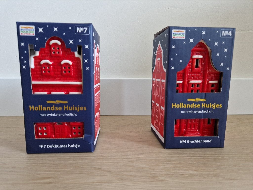 Kersthuisje(s) Grachtenpand en Dokkumer huisje, Ophalen of Verzenden, Nieuw