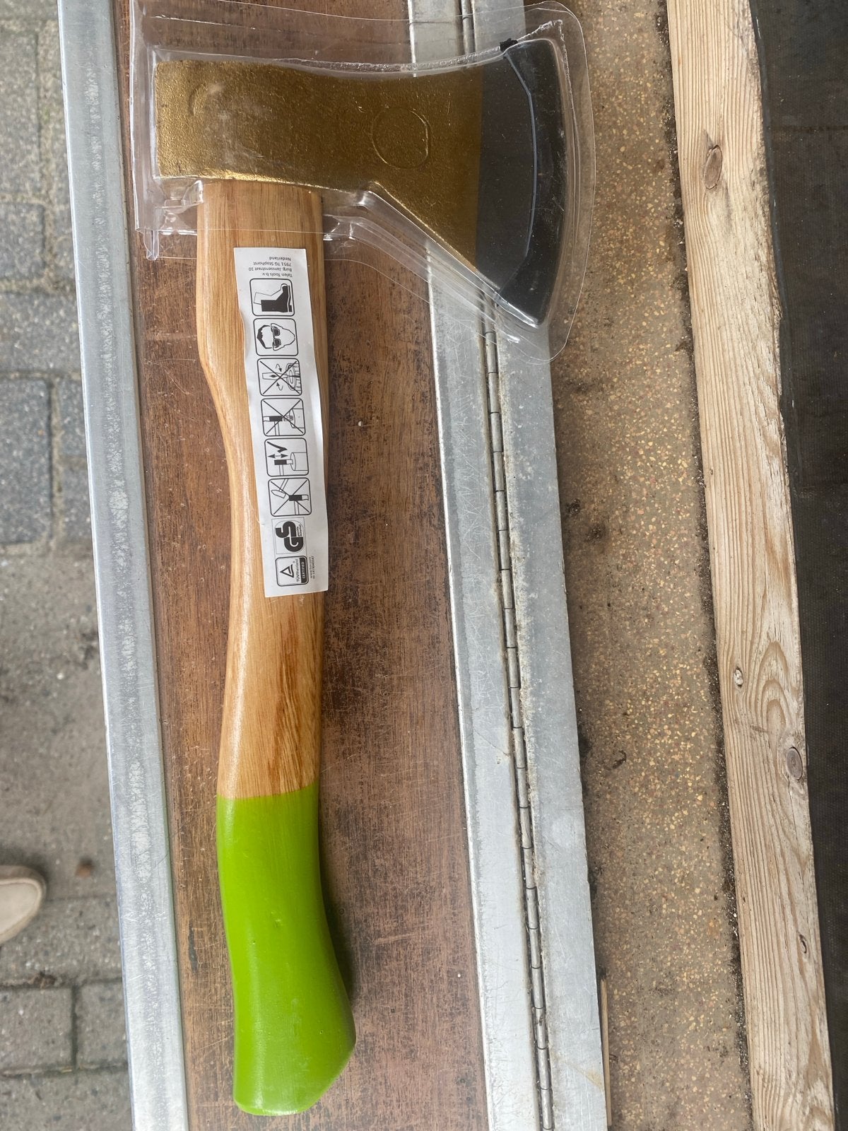 Nieuwe Garden Touch Handbijl 600g - Ideaal voor tuin en klus, Ophalen of Verzenden, Nieuw, Overige typen, Overige merken