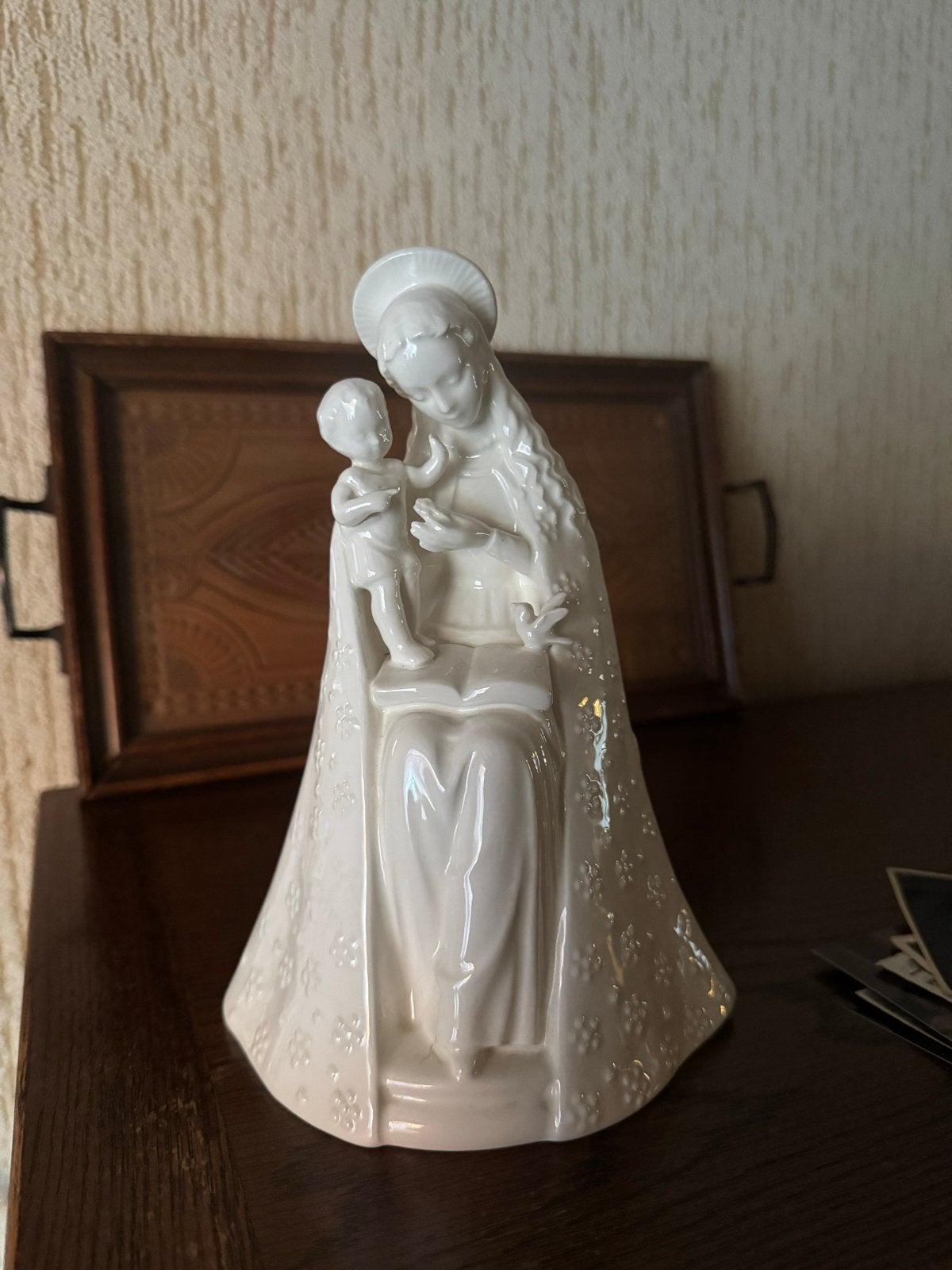 Goebel Maria met Kind Beeldje - Porselein, Antiek en Kunst, Ophalen