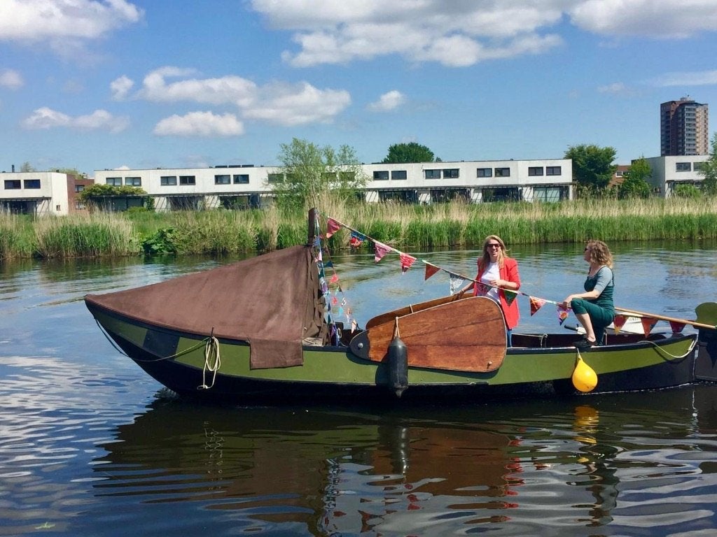 zalmschouw, Gebruikt, Staal, Accu's, 2 m