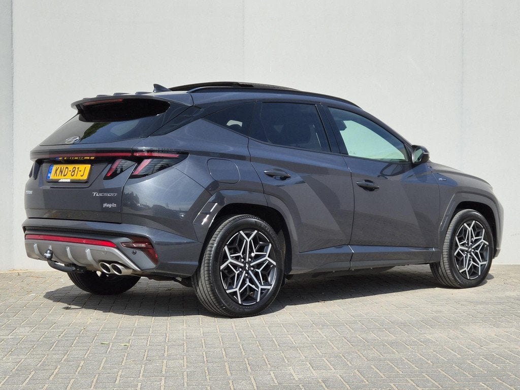 Hyundai Tucson 1.6 T-GDI PHEV N Line Sky Edition 4WD / Fabri, Auto's, Hyundai, Automaat, 1350 kg, 14 kWh, Gebruikt