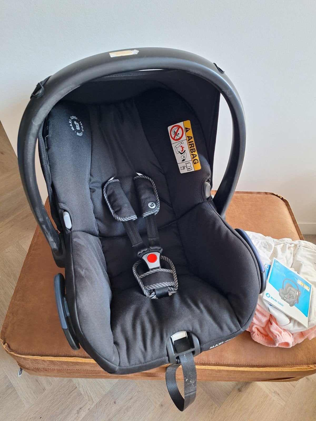 Maxi-Cosi Citi autostoeltje 0-13 kg met zonnekap+ hoezen, Ophalen, 0 t/m 13 kg, Maxi-Cosi, Gebruikt