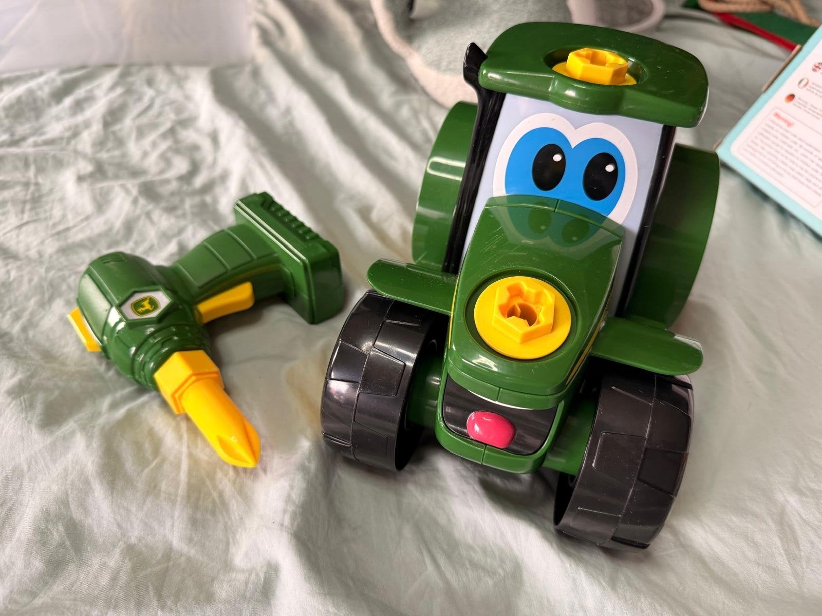 John Deere Trekker met sleutelgoed - Demonteerbaar Speelgoed, Ophalen of Verzenden, Gebruikt, Jongen of Meisje