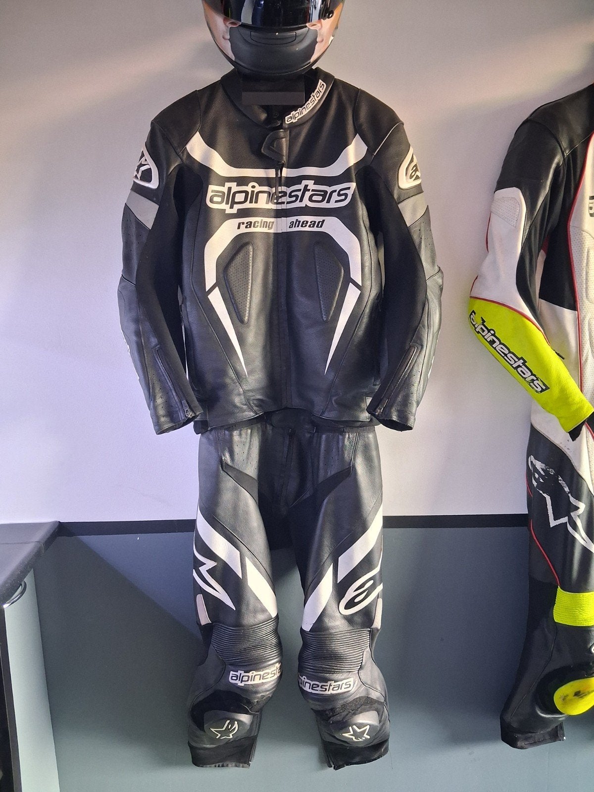 Alpinestars leren combipak - Maat 50, Motoren, Kleding | Motorkleding, Ophalen of Verzenden, Alpinestars, Tweedehands, Heren