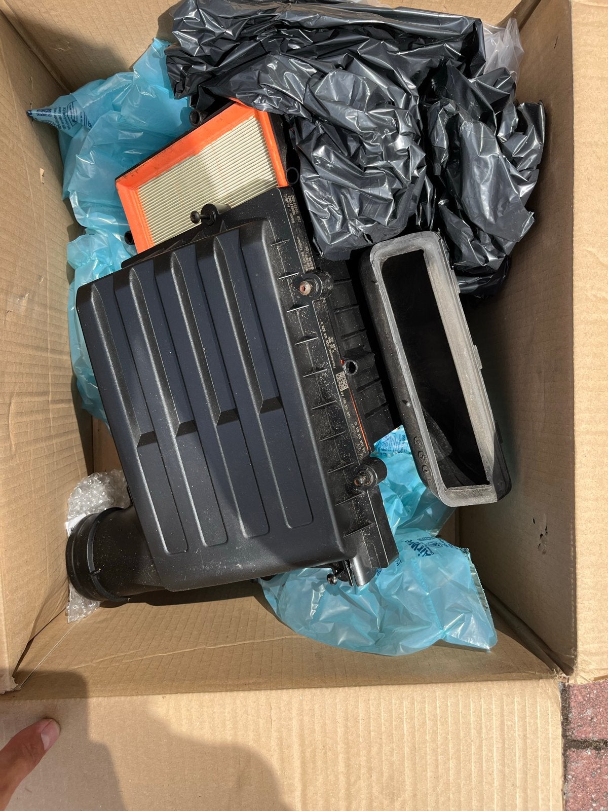 Luchtfilter box Audi TTS MK3 origineel, Ophalen, Gebruikt, Seat