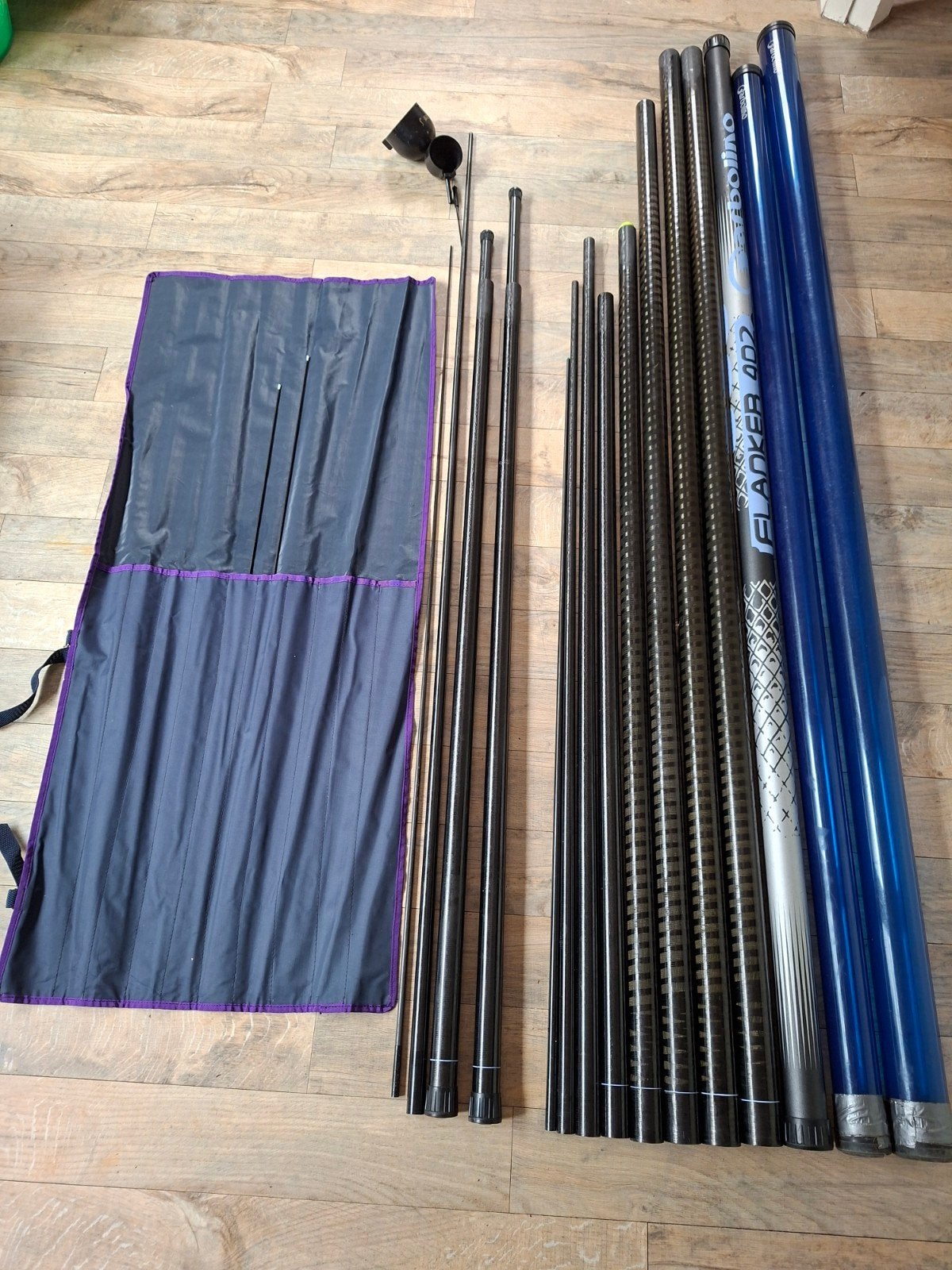 Garbolino Flanker 402 pack 13 mtr, Watersport en Boten, Ophalen, Gebruikt, Vaste hengel