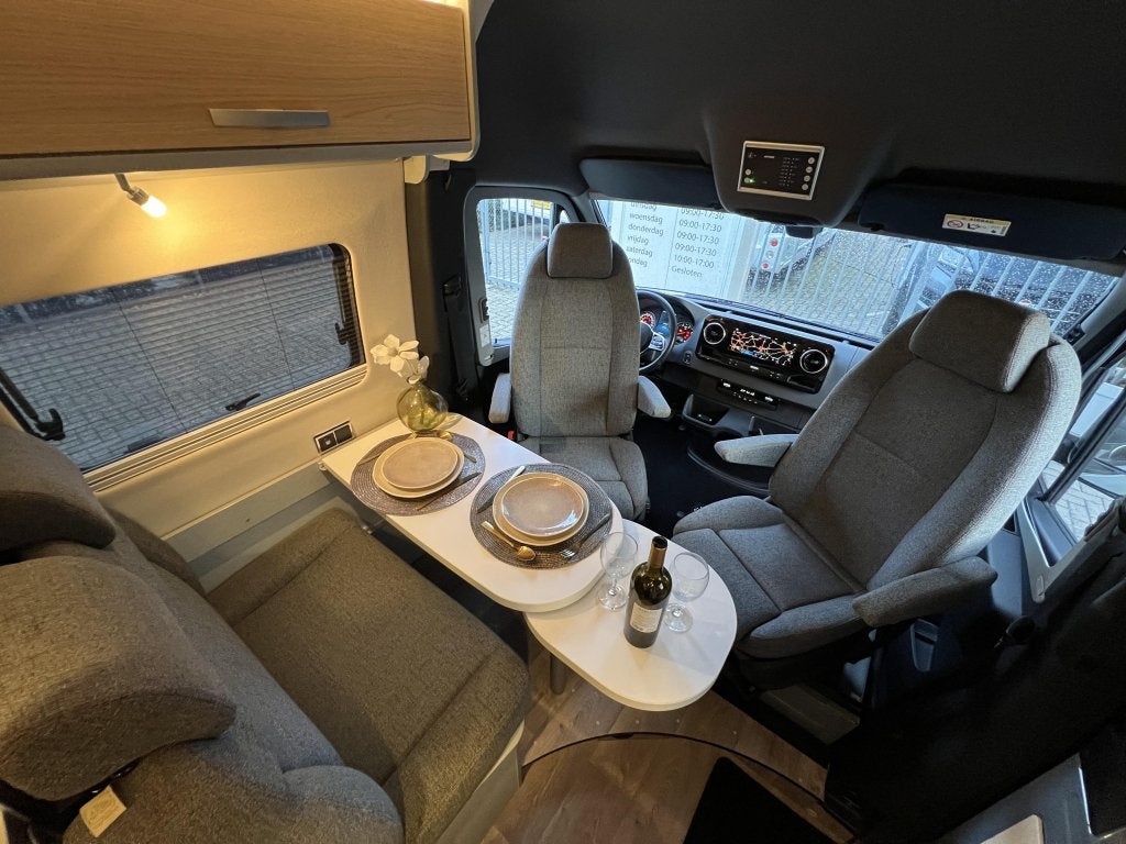 Hymer Free S600 AUTOMAAT DWARSBED + HEFBED FIETSENDRAGER, Automaat, Ringverwarming, Bedrijf, Diesel