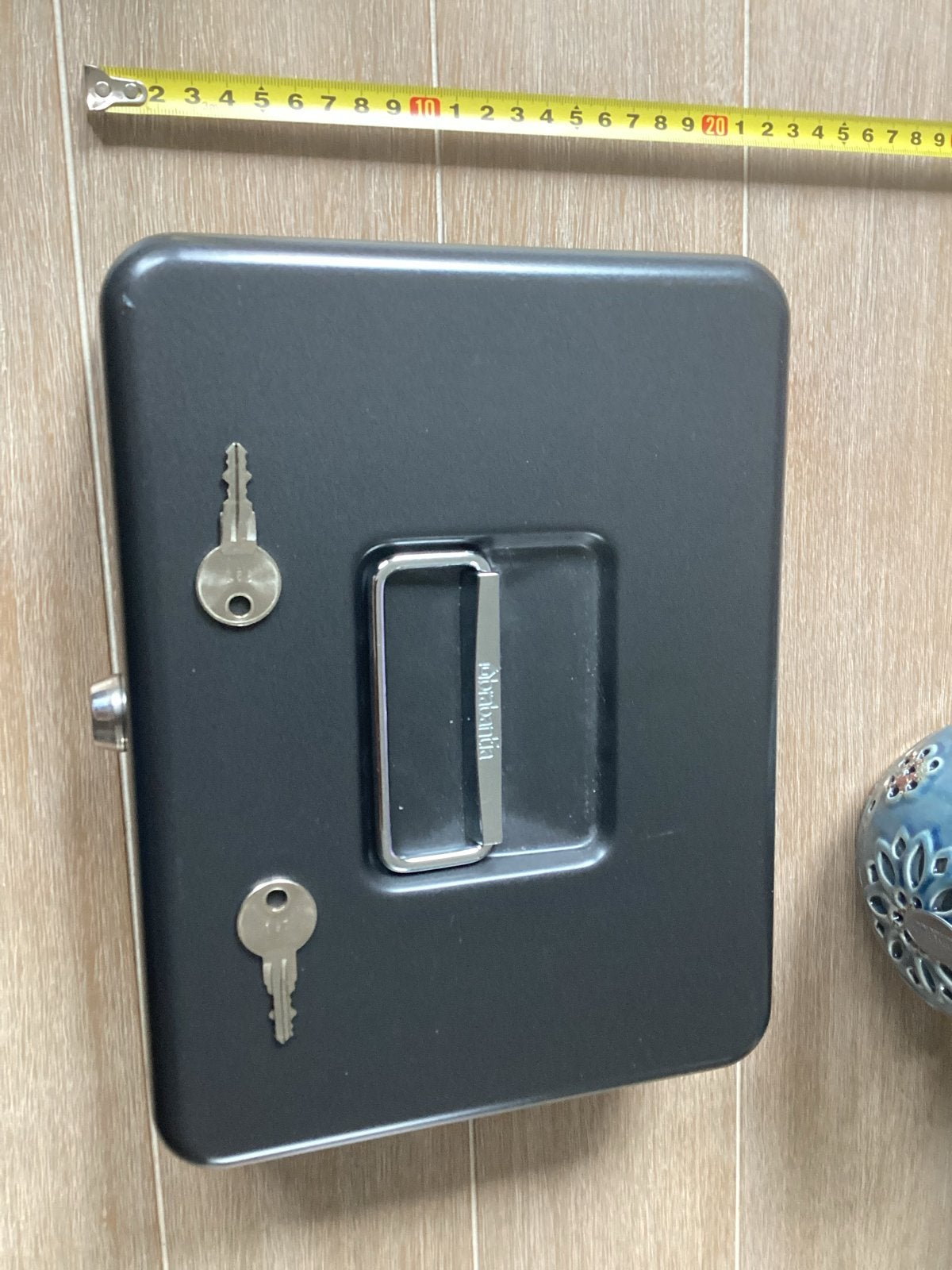 Brabantia Geldkistje met sleutel - Zo goed als nieuw, Ophalen of Verzenden, Zo goed als nieuw, Brandkast