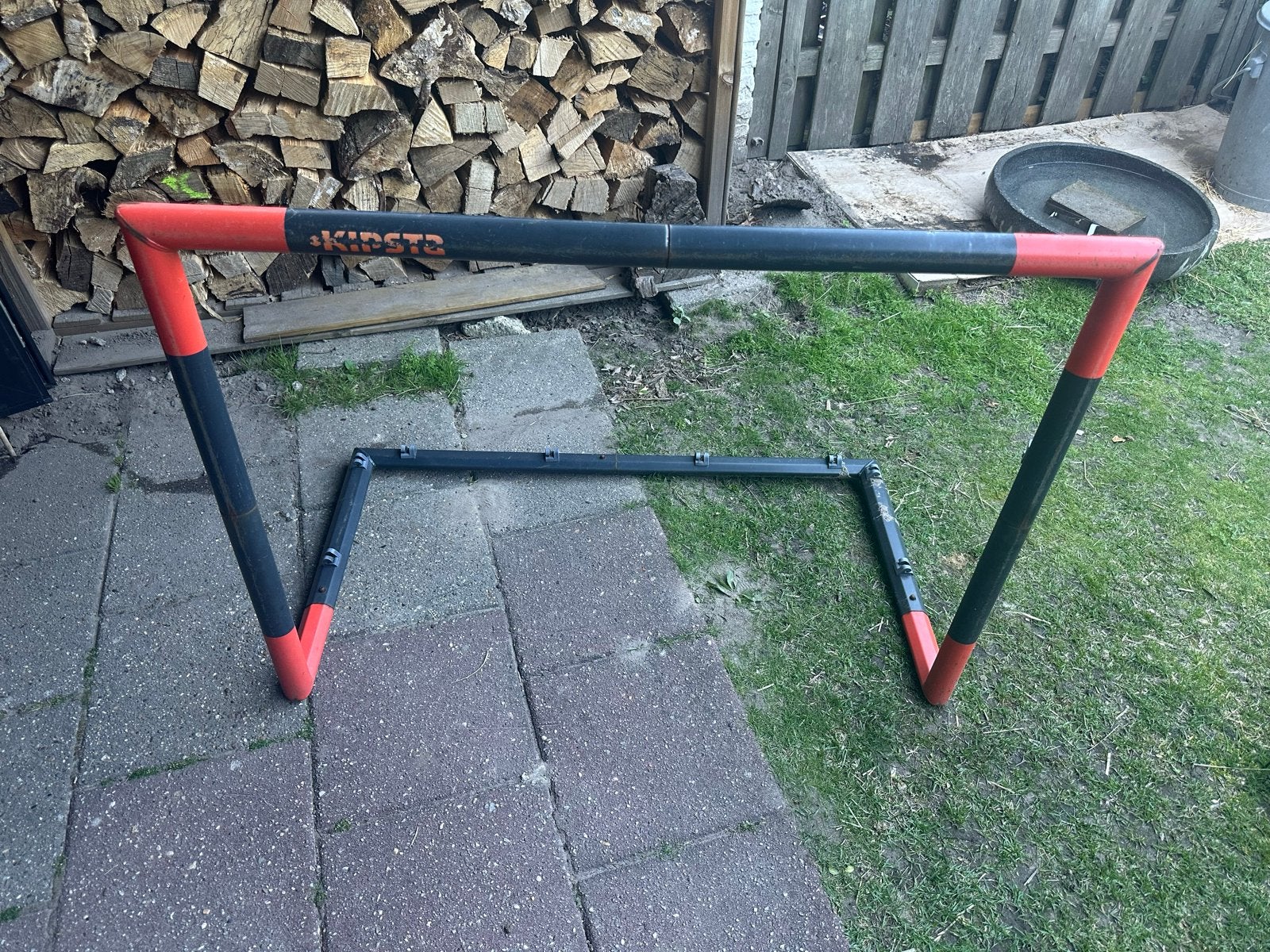Kipsta voetbaldoel zonder net, Maat XS of kleiner, Ophalen, Gebruikt, Overige typen