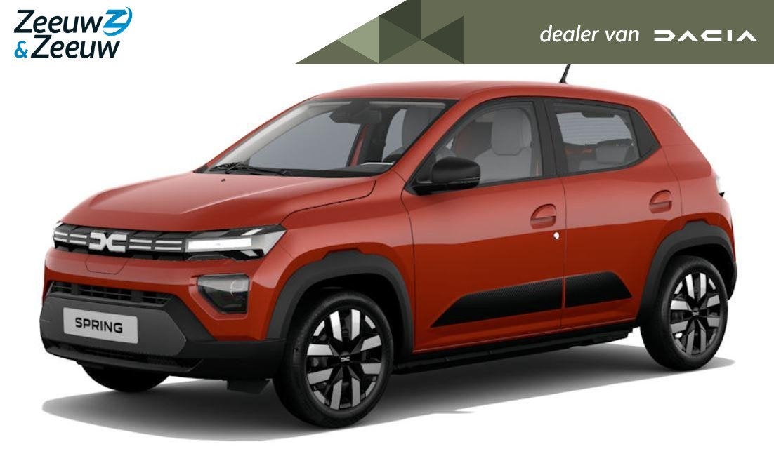 Dacia Spring (Zeeuw & Zeeuw Private Lease Actie v.a. € 313, Auto's, Stof, 1006 kg, Nieuw, 24 kWh