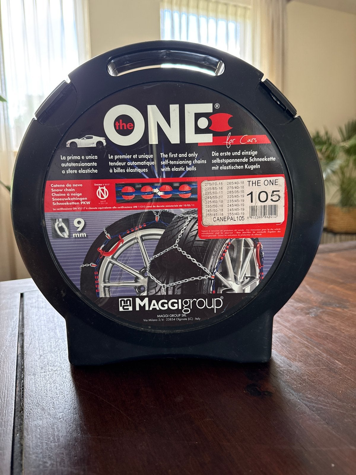Nieuwe Maggi The One sneeuwkettingen - 9mm, Auto diversen, Sneeuwkettingen, Ophalen of Verzenden, Nieuw
