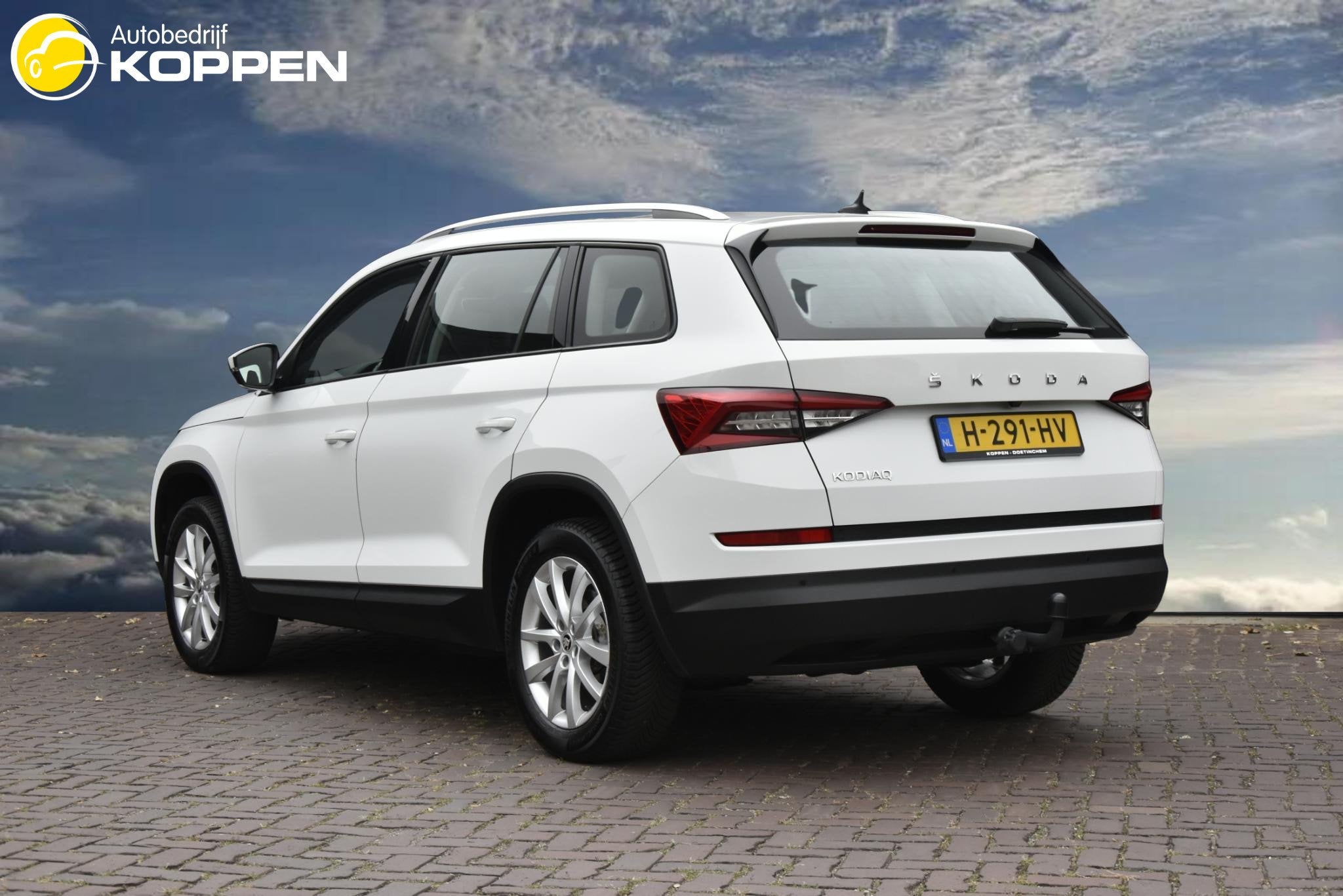 Skoda Kodiaq 1.5 TSI Limited Business Edition, Auto's, 12 maanden, 4 cilinders, Wit, Origineel Nederlands