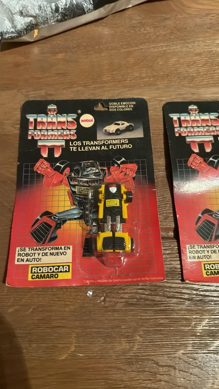 Antex Robocar Camaro Transformers MOC - Vintage Speelgoed, Kinderen en Baby's, Speelgoed | Actiefiguren, Gebruikt, Ophalen of Verzenden