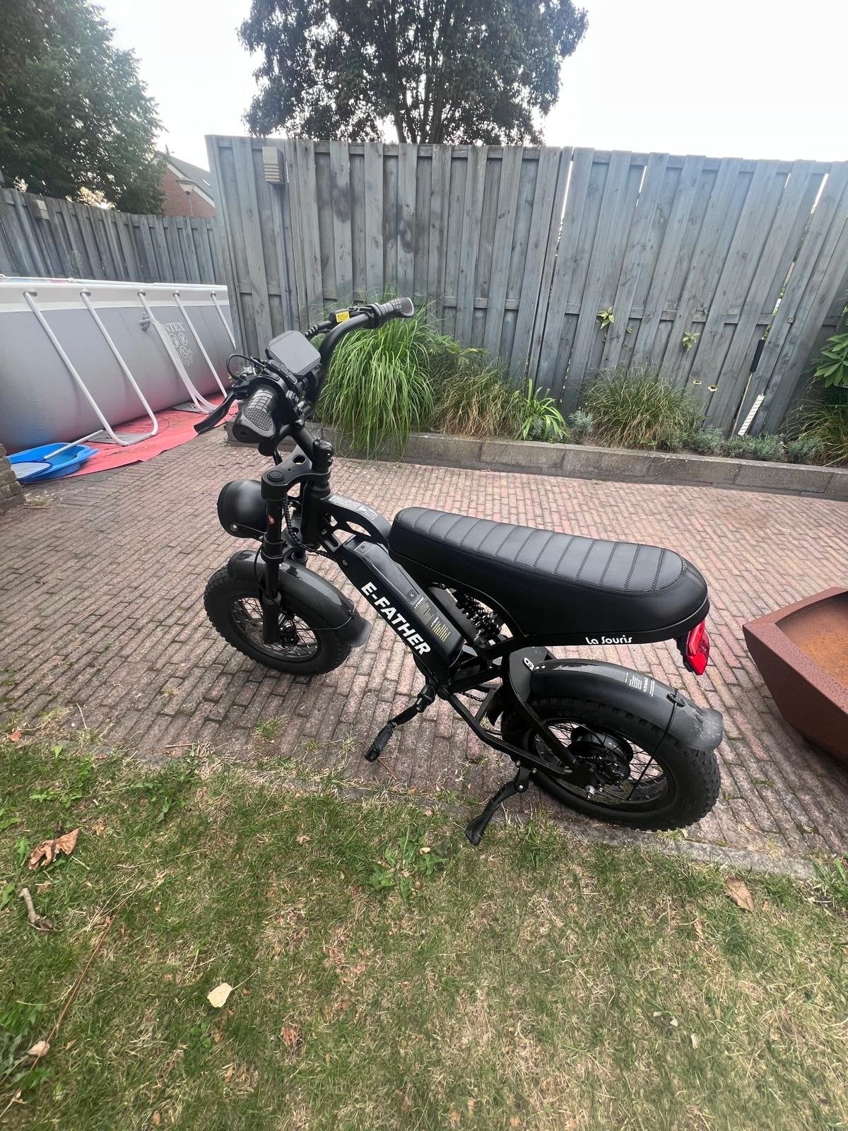 E-FATHER fatbike mini - la Souris -, Zo goed als nieuw, Minder dan 47 cm, 50 km per accu of meer, Ophalen