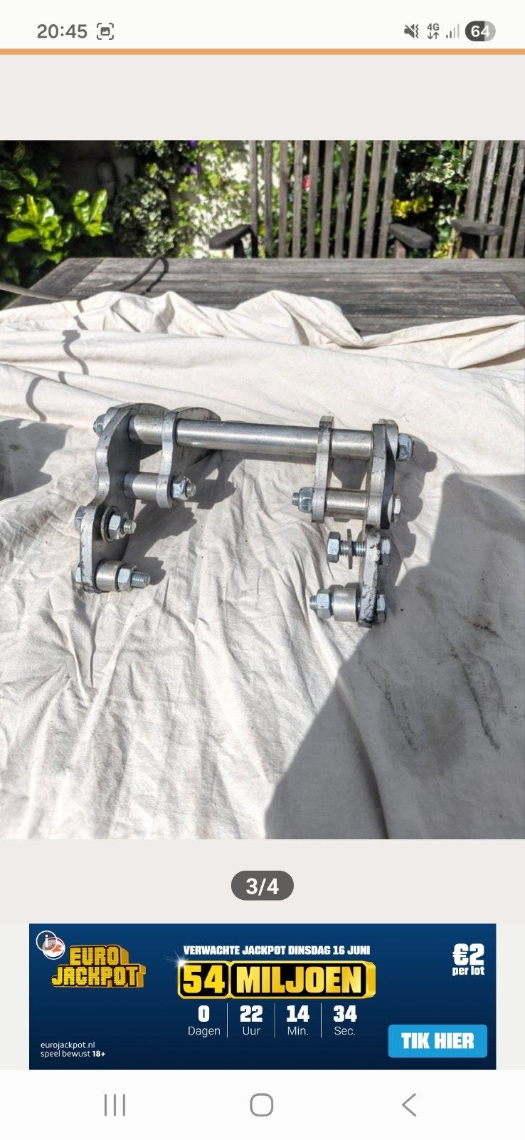 Esyboost subframe Yamaha Booster, Ophalen of Verzenden, Zo goed als nieuw, Blok