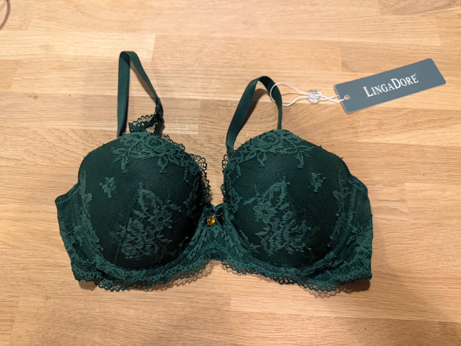 Lingadore bh 70B NIEUW!! Nu €15, Kleding | Dames, Ophalen of Verzenden, Groen, BH