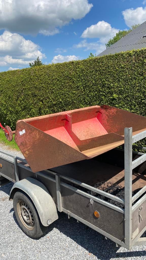 Wifo heftruck/voorlader/ kiepbak Miedema wagen, Zakelijke goederen, Ophalen of Verzenden, Grondbewerking