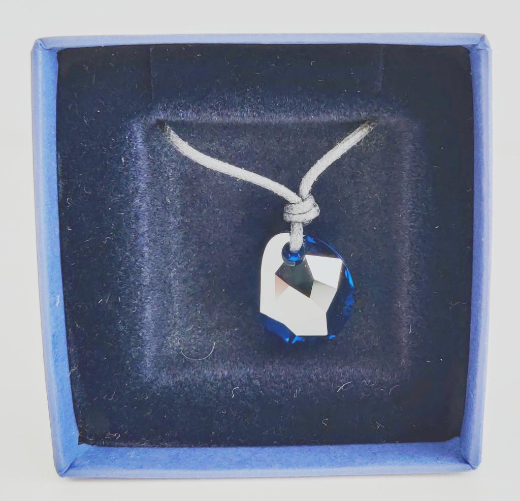 Swarovski Galet Capri Blue Pendant 960144 NIEUW, Ophalen of Verzenden, Nieuw, Sieraad of Horloge