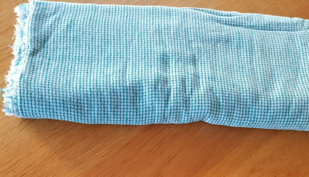 Mooie geblokte stof, Overige materialen, Meerkleurig, 120 cm of meer, Ophalen of Verzenden